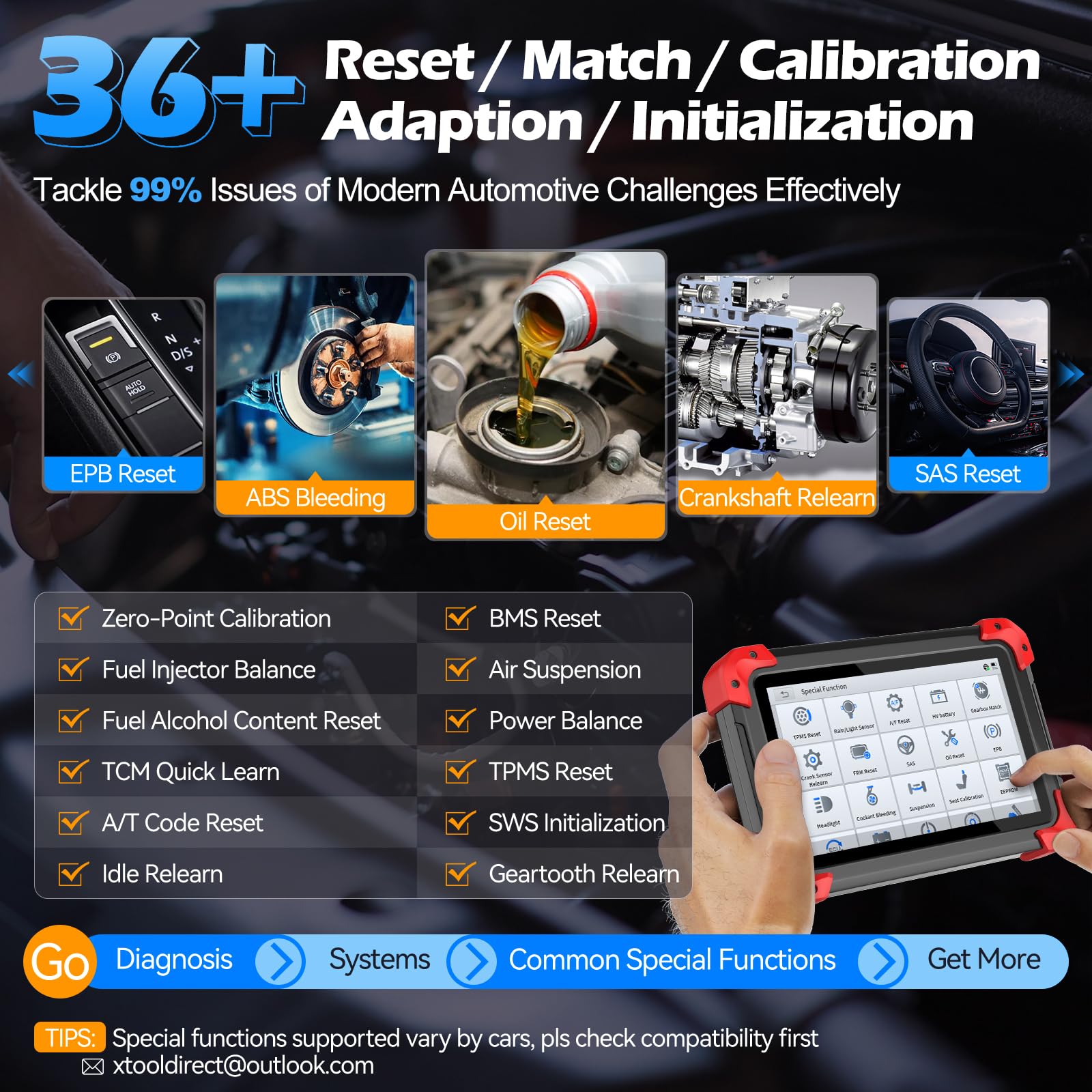 Amazon.co.jp: XTOOL D7 OBD2 スキャナー 双方向スキャンツール 2025